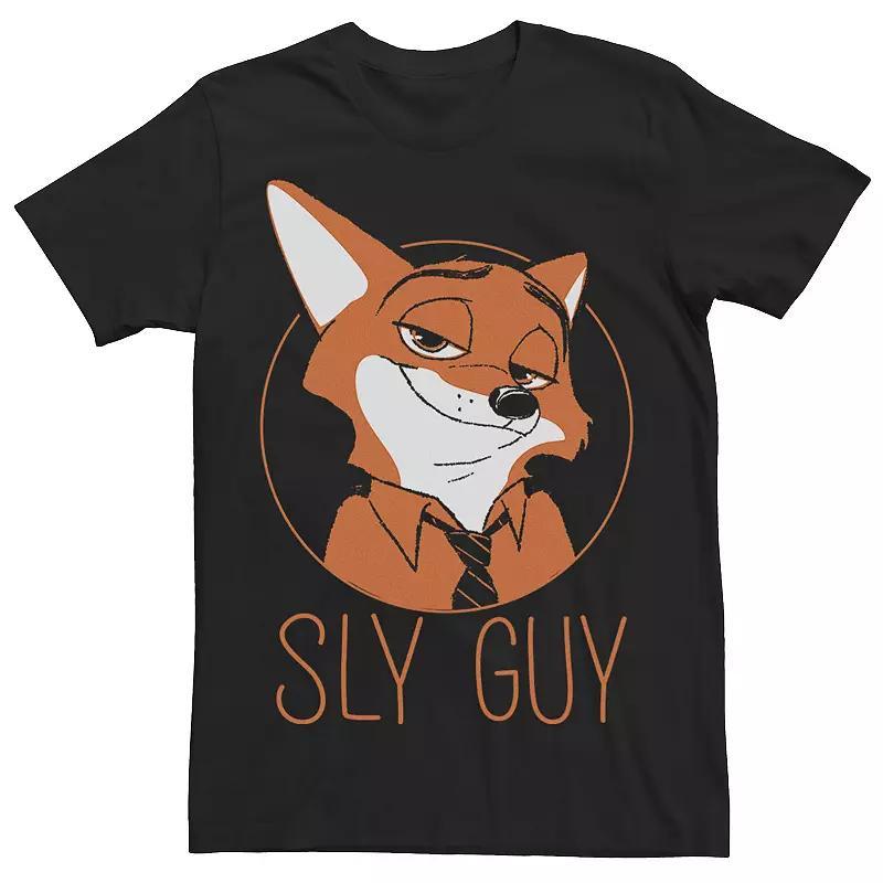 Disney's Zootopia Nick Wilde Sly Guy Men's Fox Tee,  Product Image