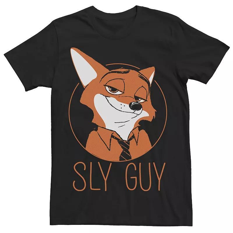 Disney's Zootopia Nick Wilde Sly Guy Men's Fox Tee,  Product Image