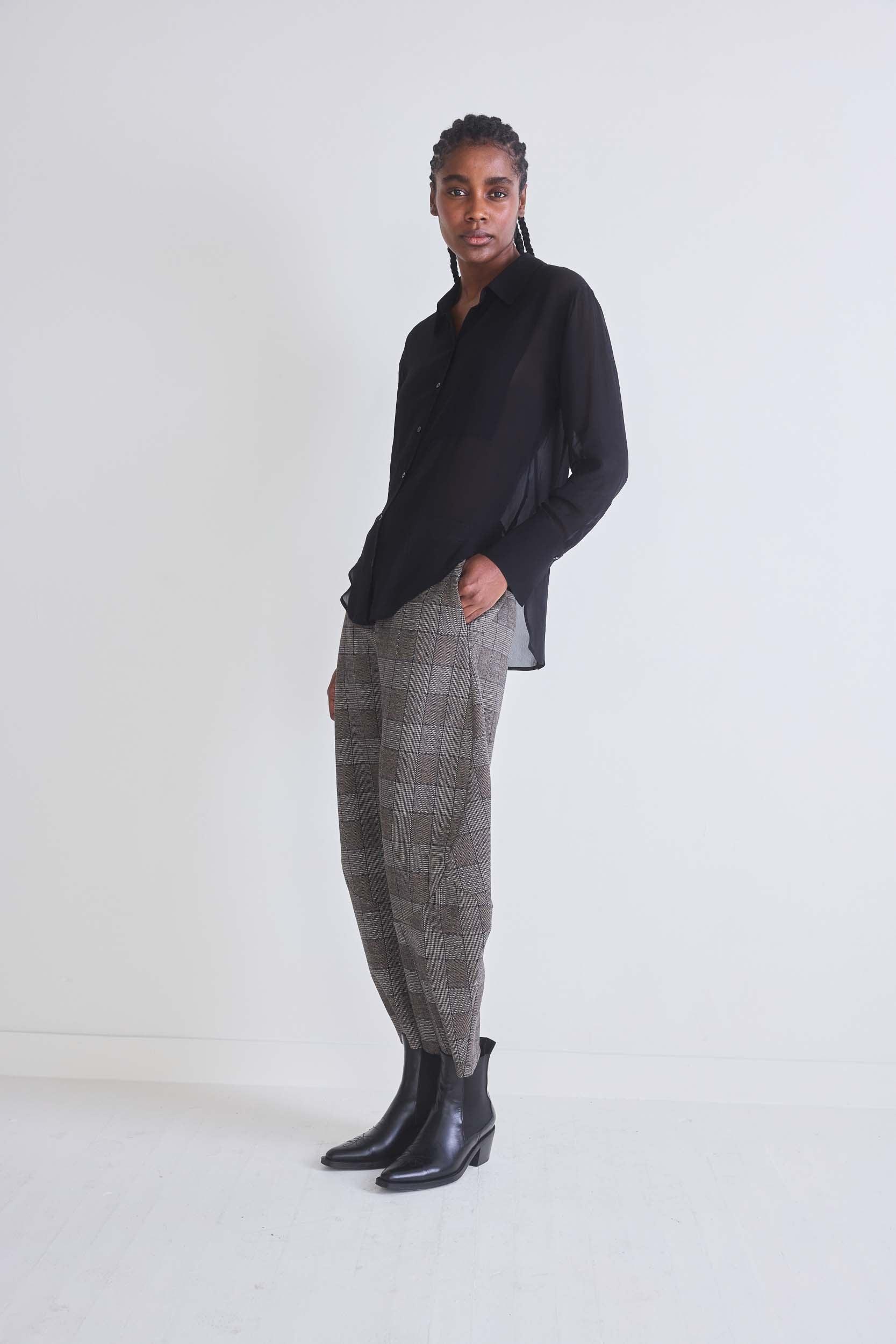 The Plaid Wide-ish Pants Product Image