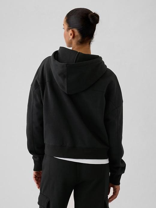 VintageSoft Cropped Hoodie Product Image