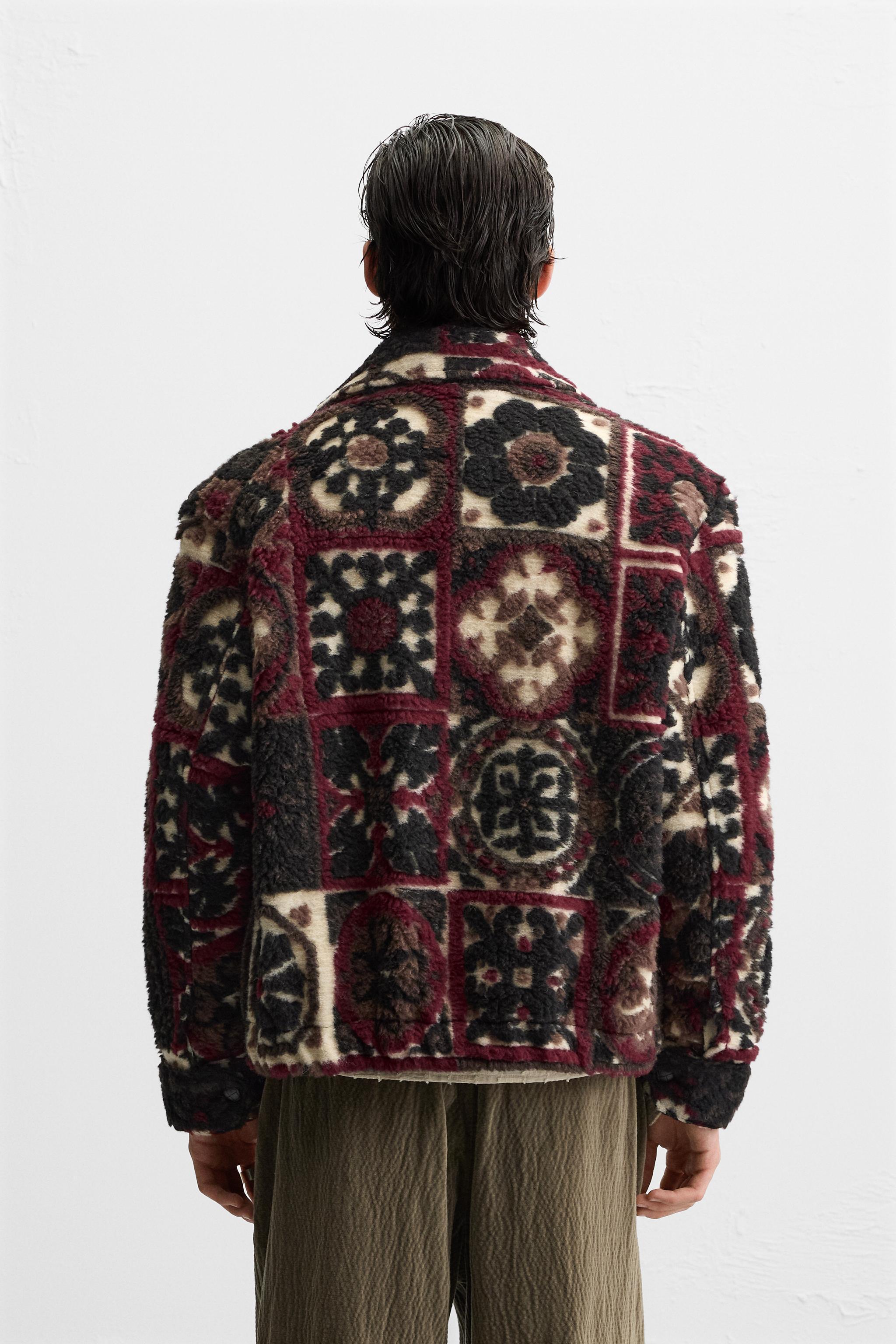 TEXTURED JACQUARD JACKET Product Image