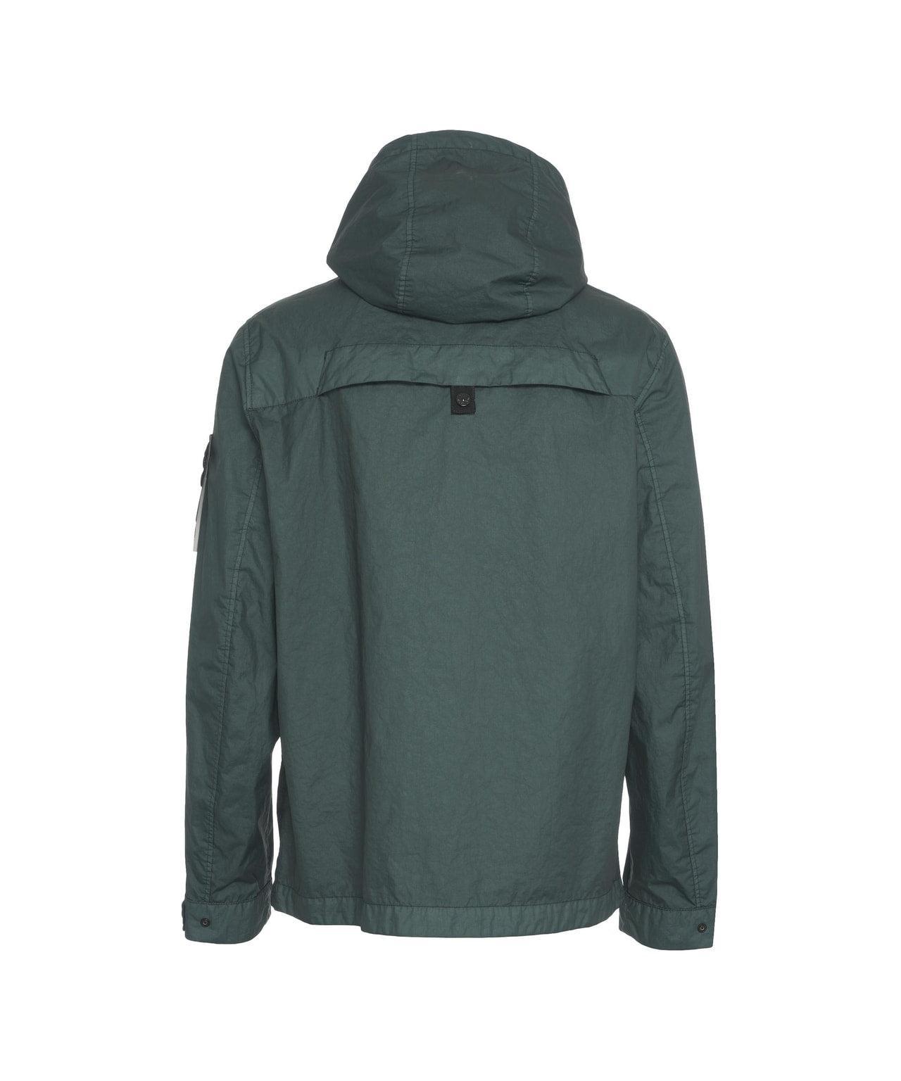 Water resistant jacket with hood Product Image