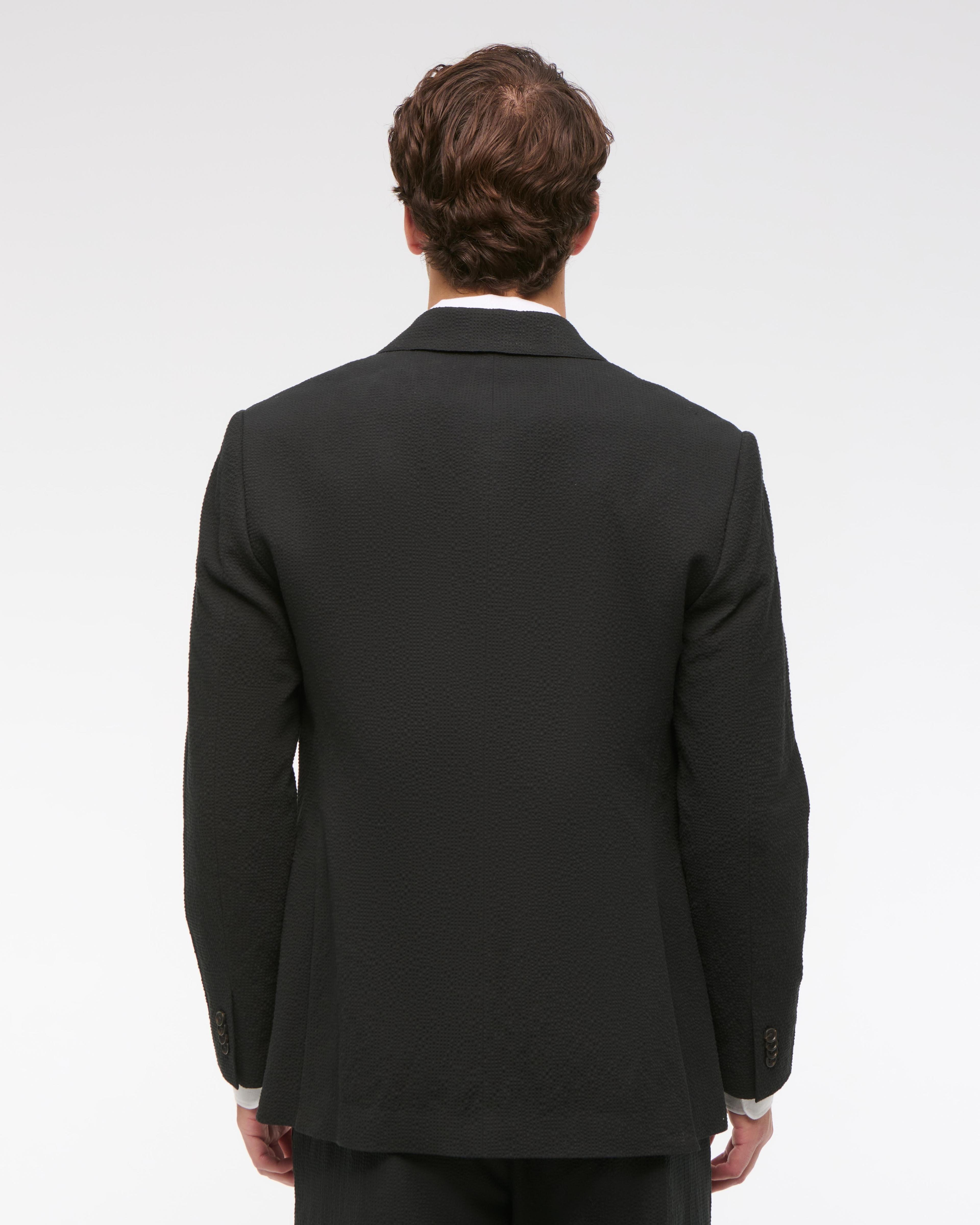 The A&F Collins Tailored Classic Seersucker Blazer Product Image