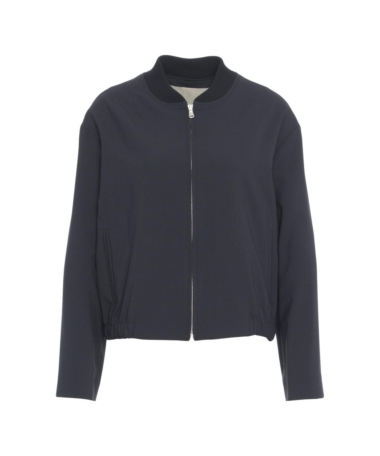 Virgin wool blend blouson Product Image