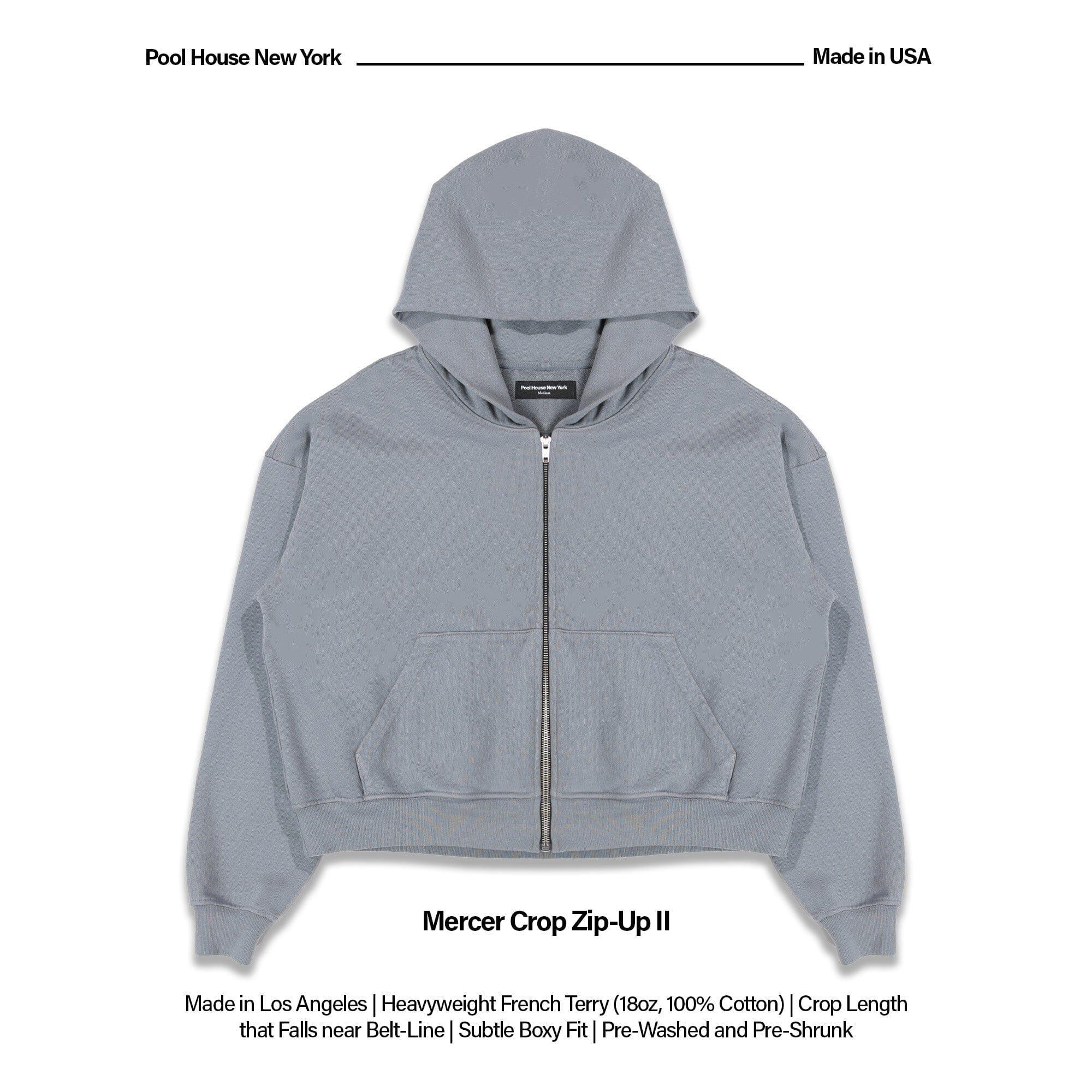 The Mercer Crop Zip II Male Product Image