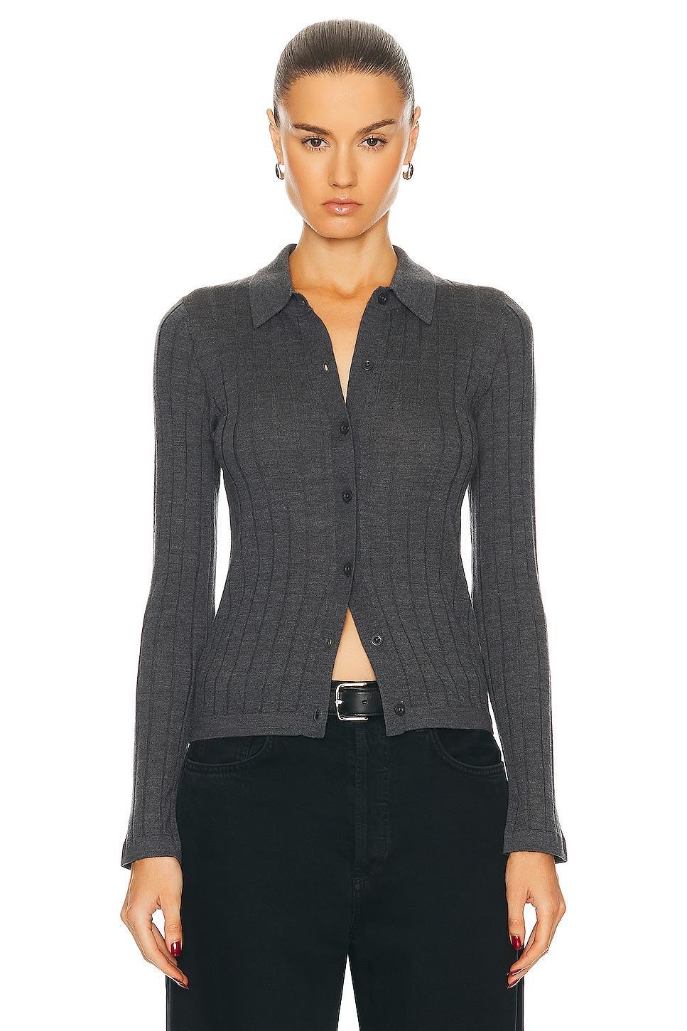 NILI LOTAN Alivia Cardigan in Black - Black. Size S (also in ). Product Image