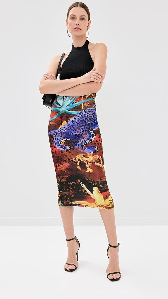 Stella Jean Printed Basic Skirt | Shopbop Product Image