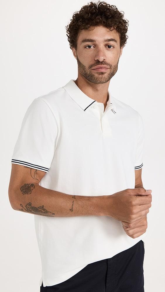 Club Monaco Tipped Collar Polo | Shopbop Product Image