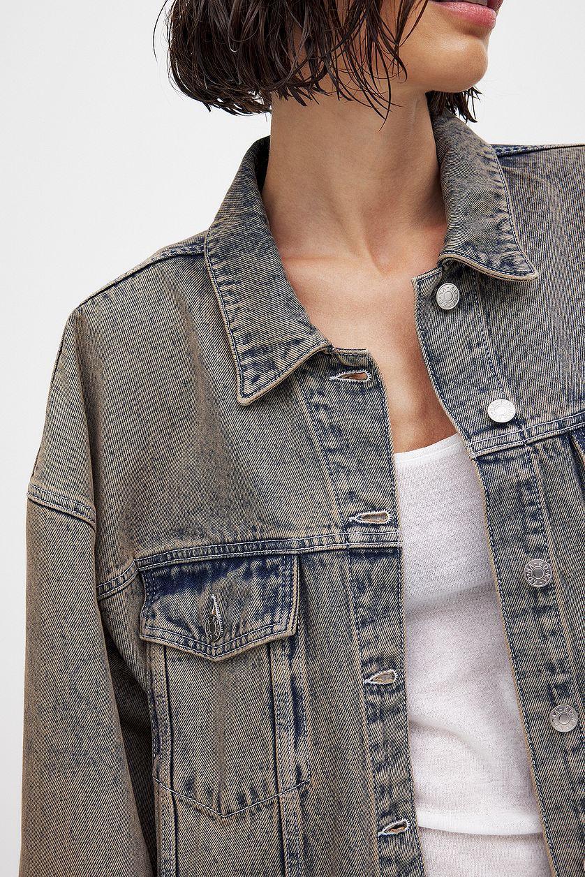 Oversized Denim Jacket Product Image