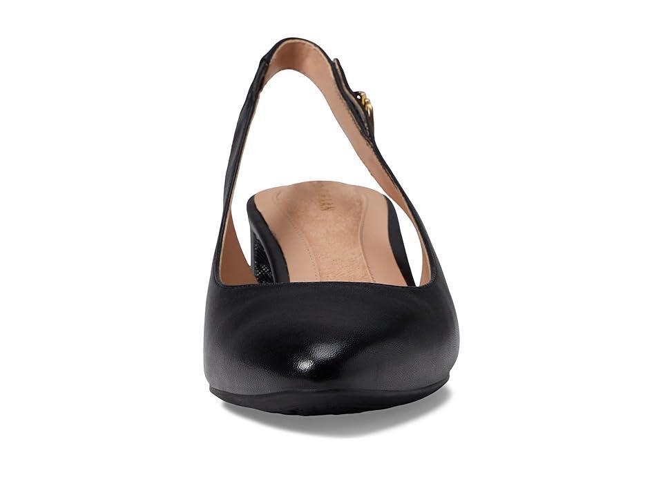 Cole Haan The Go-To Slingback Pump 45 mm Leather) Women's Shoes Product Image