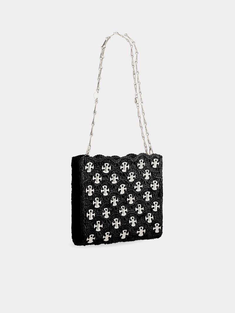 1969 BLACK BAG IN RAFFIA Product Image