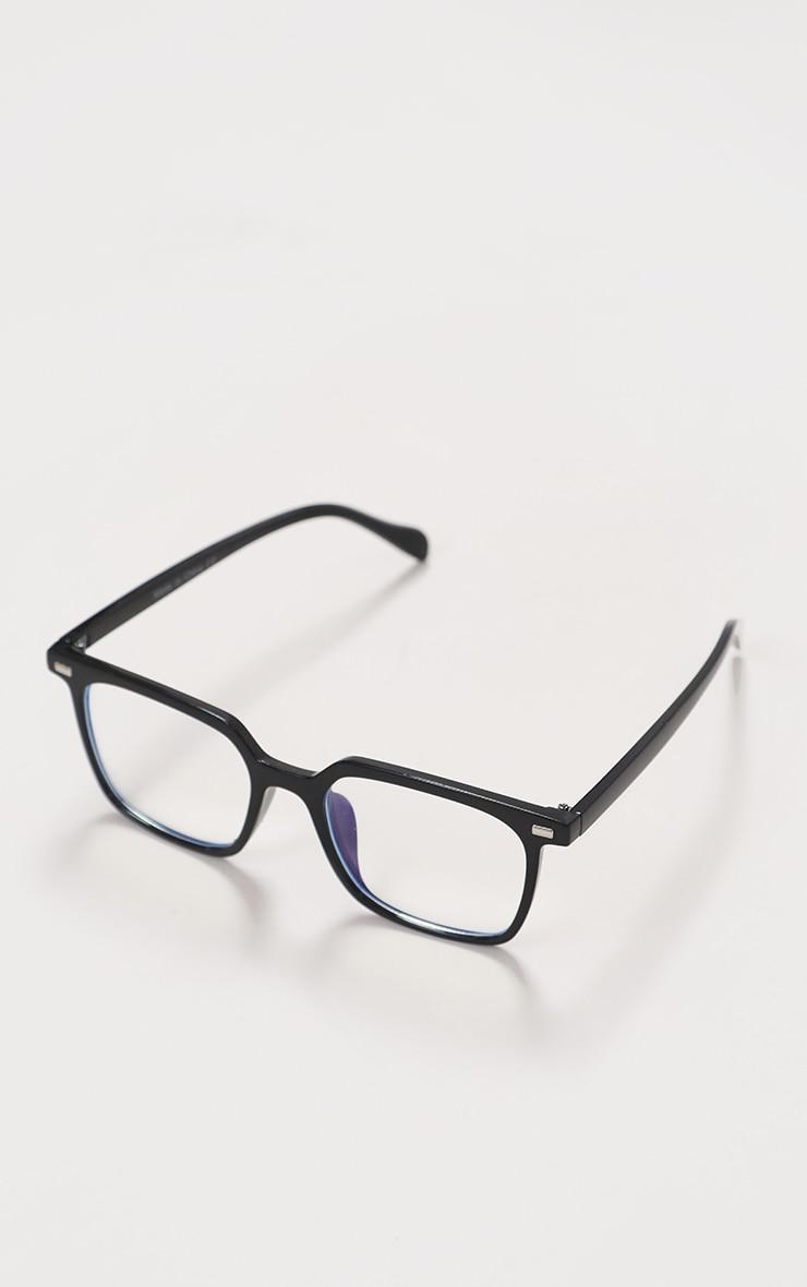 Black Classic Frame Blue Light Readers Product Image