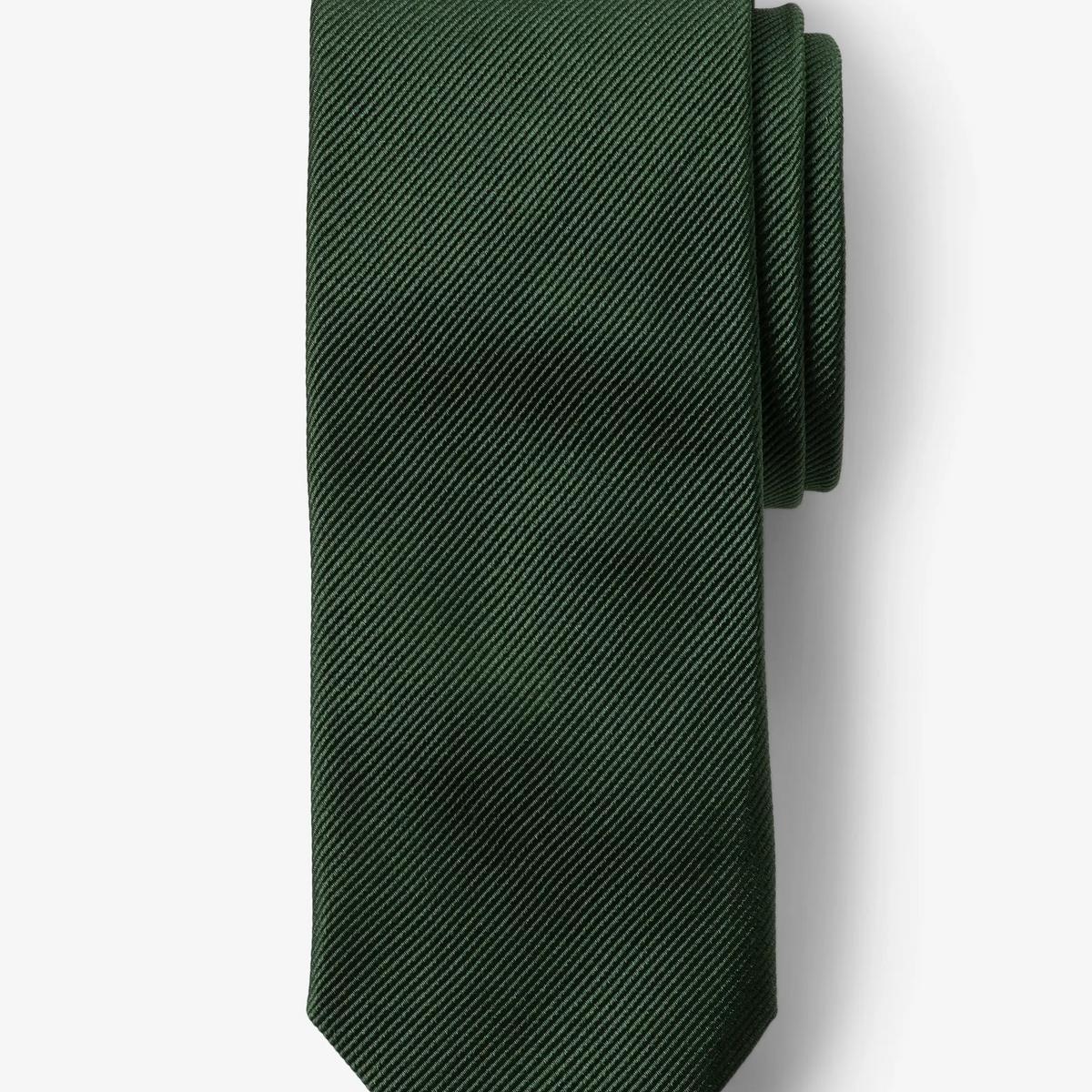 Silk Tie - Spruce Solid Product Image