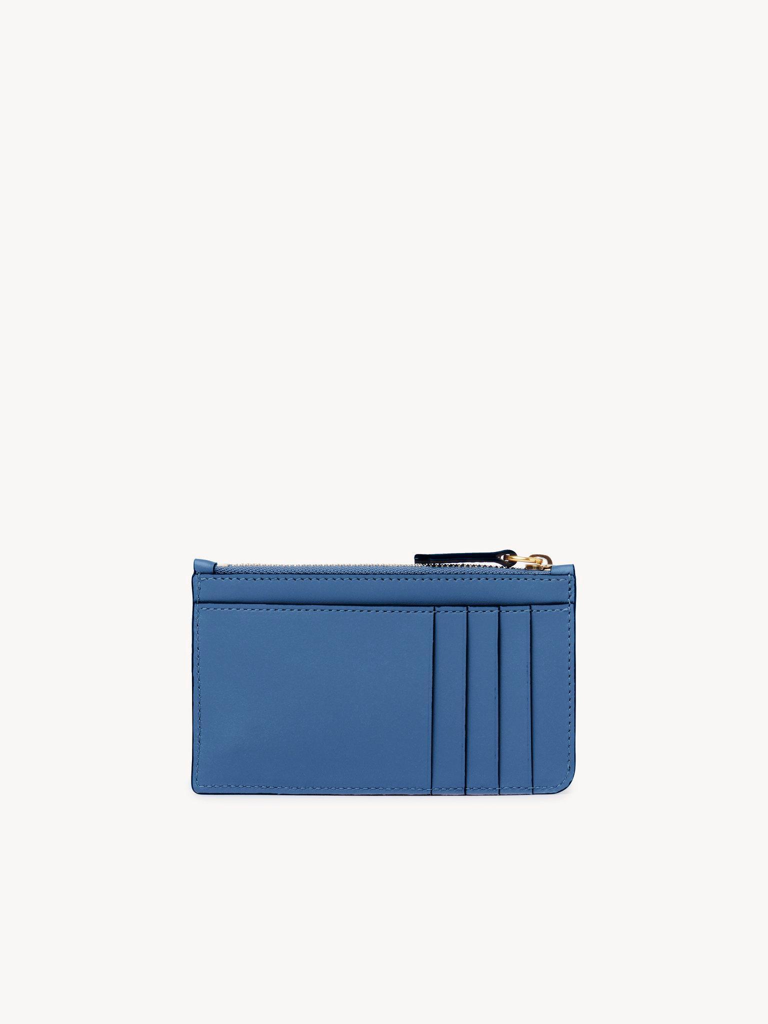 Small Chloé Iconic purse with card slots in shiny leather Product Image