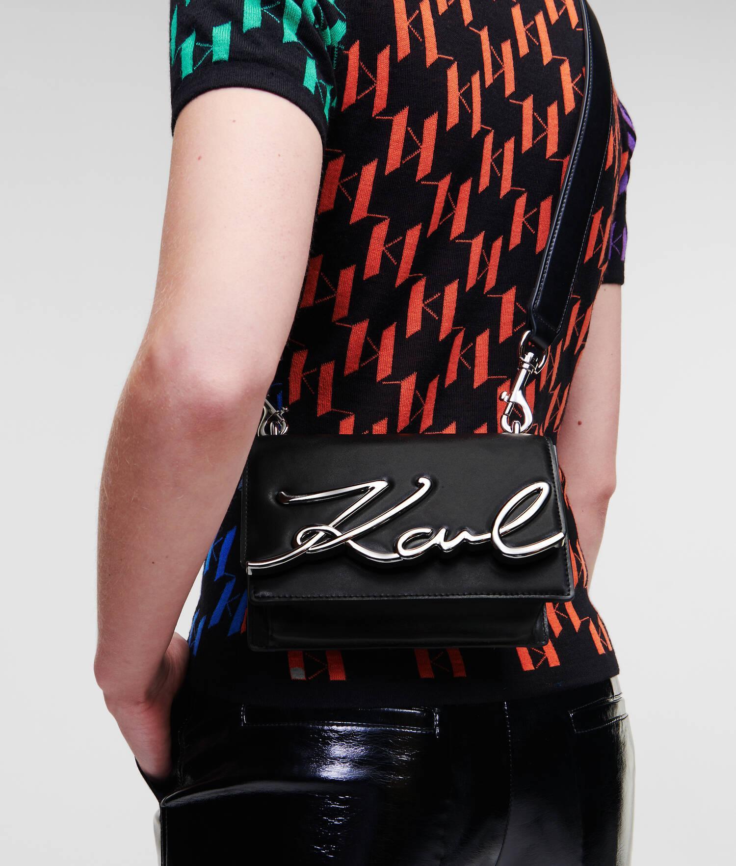 K/SIGNATURE SMALL SHOULDER BAG  Product Image