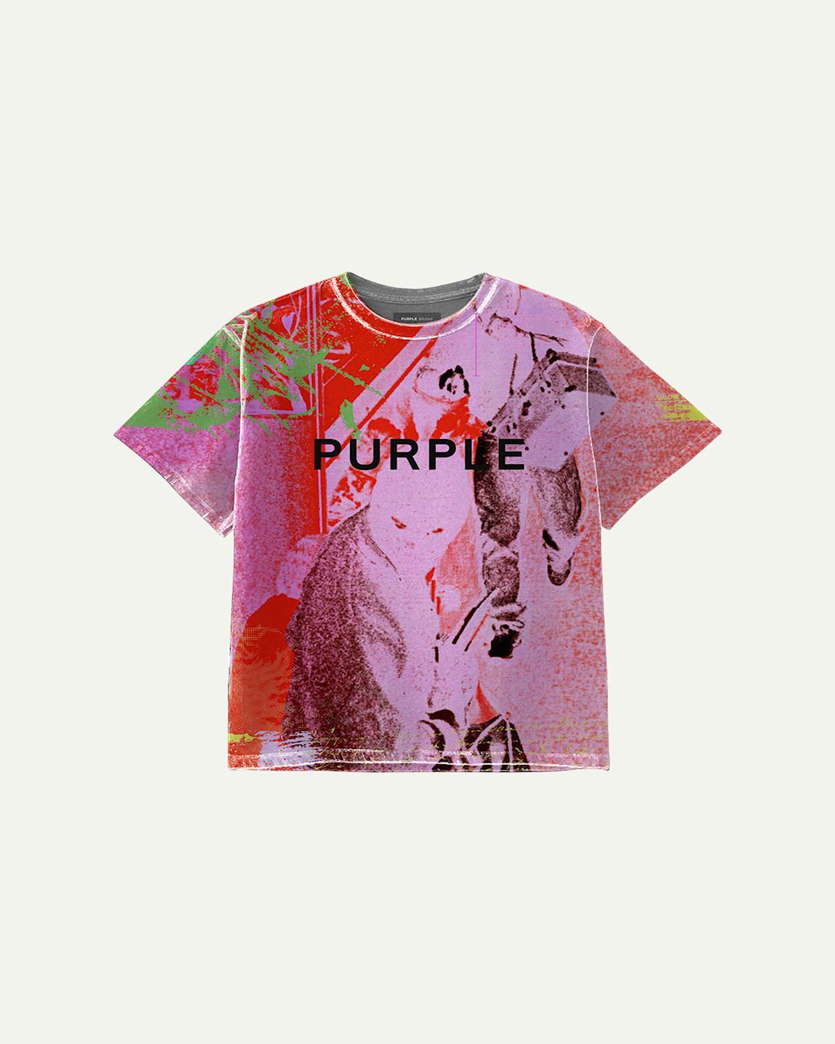 Men's Textured Jersey T-Shirt Product Image