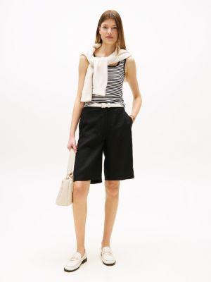 Striped Ribbed Tank Top Product Image