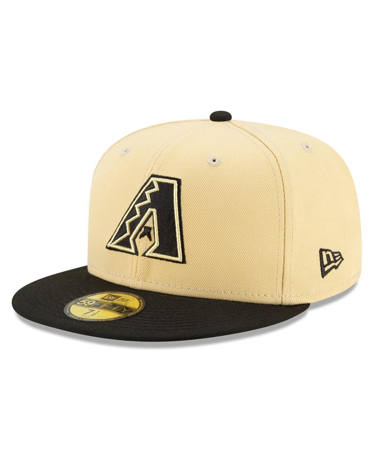 Mens New Era Sand/Black Arizona Diamondbacks 2021 City Connect 59FIFTY Fitted Hat Product Image