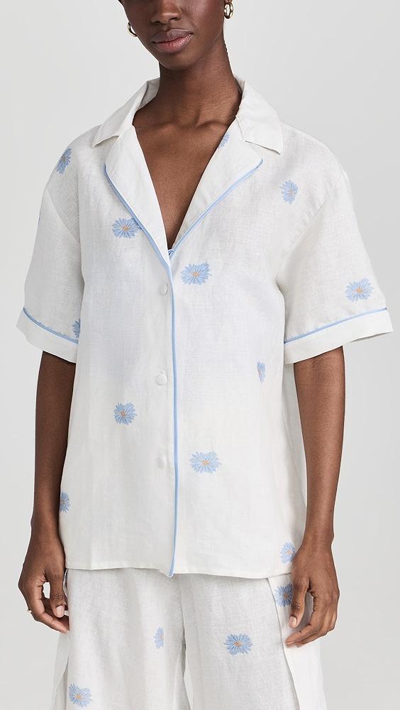 Ancora Daisy Blues Maxi Shirt | Shopbop Product Image