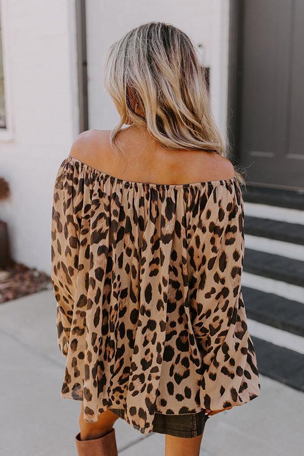 Chic Statement Leopard Top Product Image