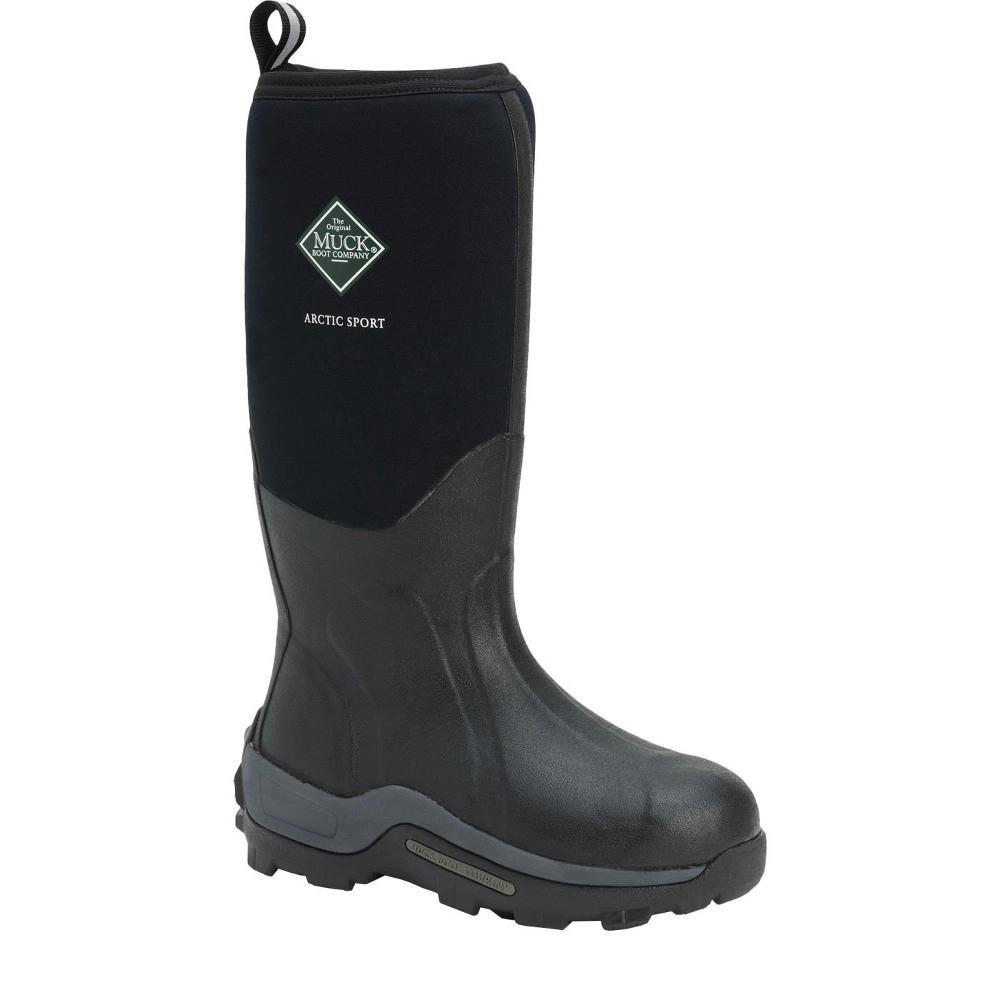 Men's Muck Arctic Sport Tall. ASP000A, Black, Size 10 Product Image