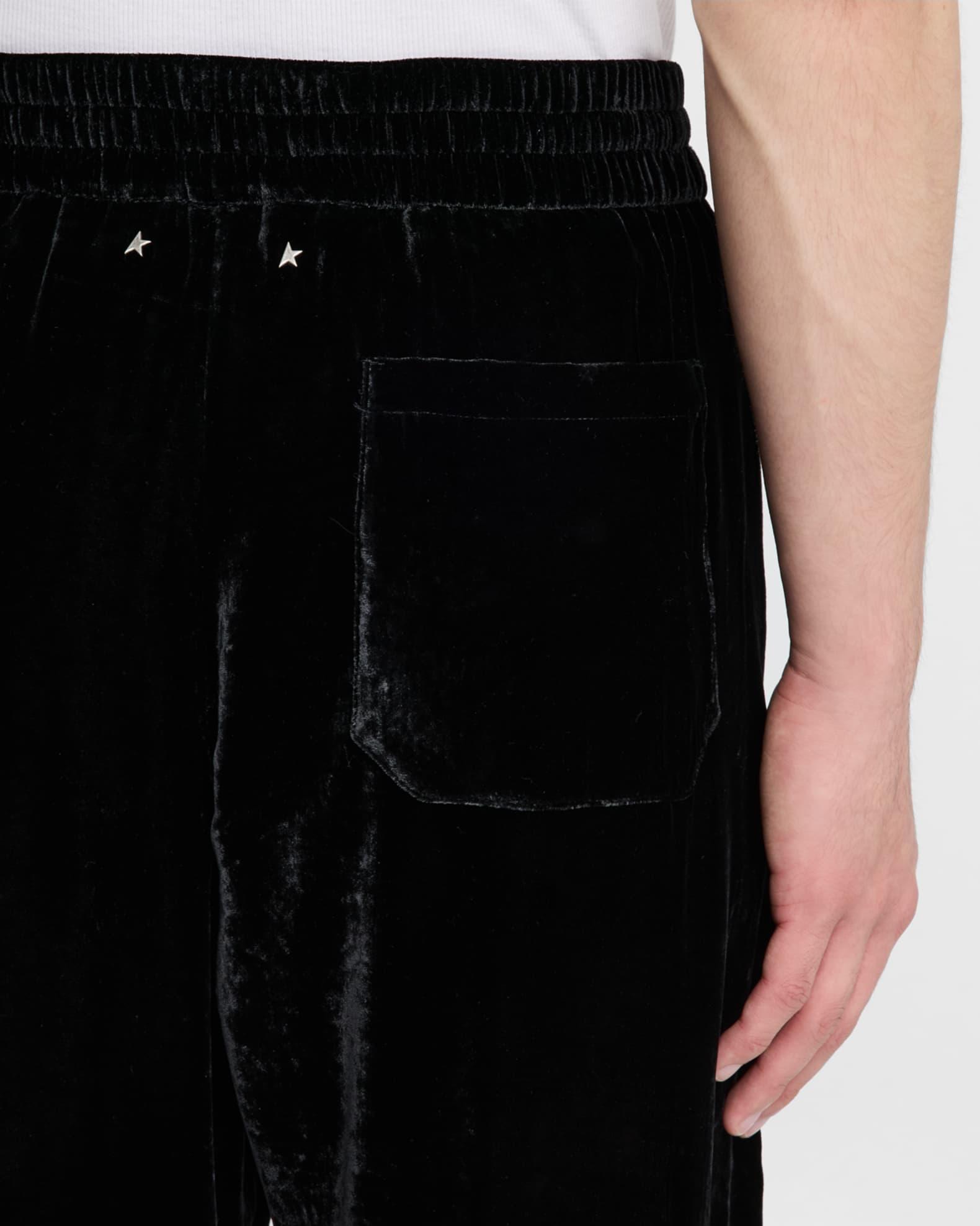 Men's Velvet-Effect Pull-On Pants Product Image