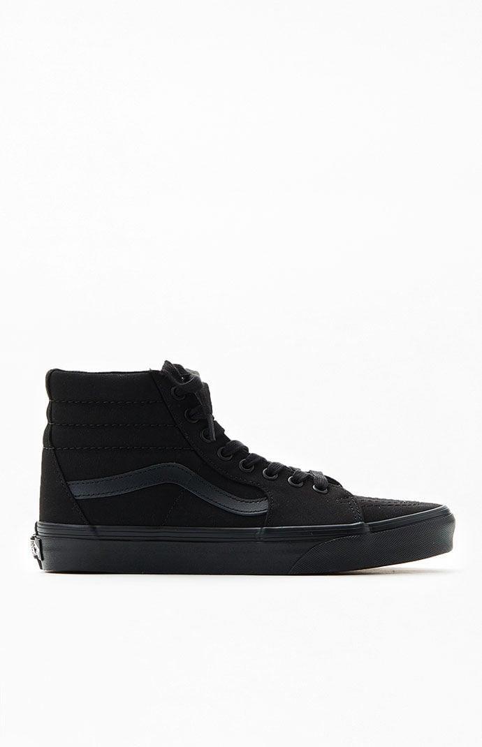 Vans SK8-Hi Black/Black) Shoes Product Image