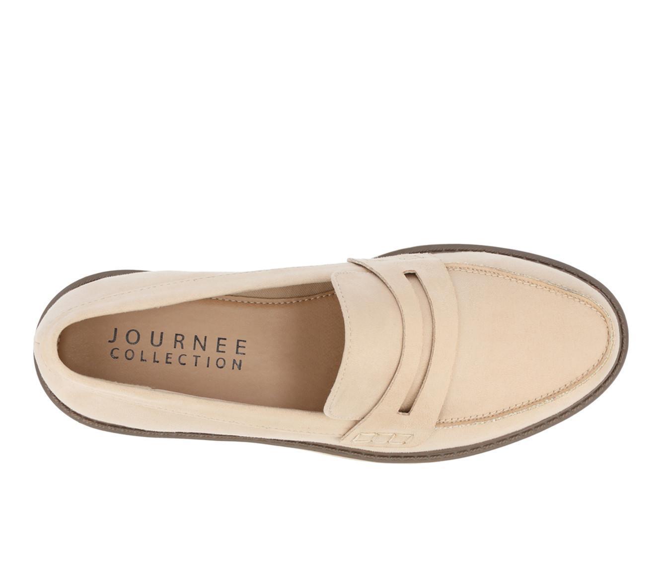 Women's Journee Collection Kenly Lugged Loafers Product Image