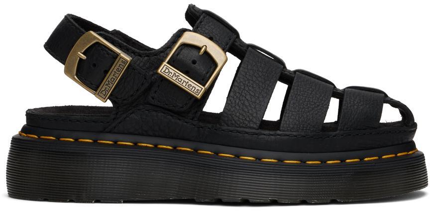 DR. MARTENS' Wrenlie Fisherman Sandal In Black Product Image