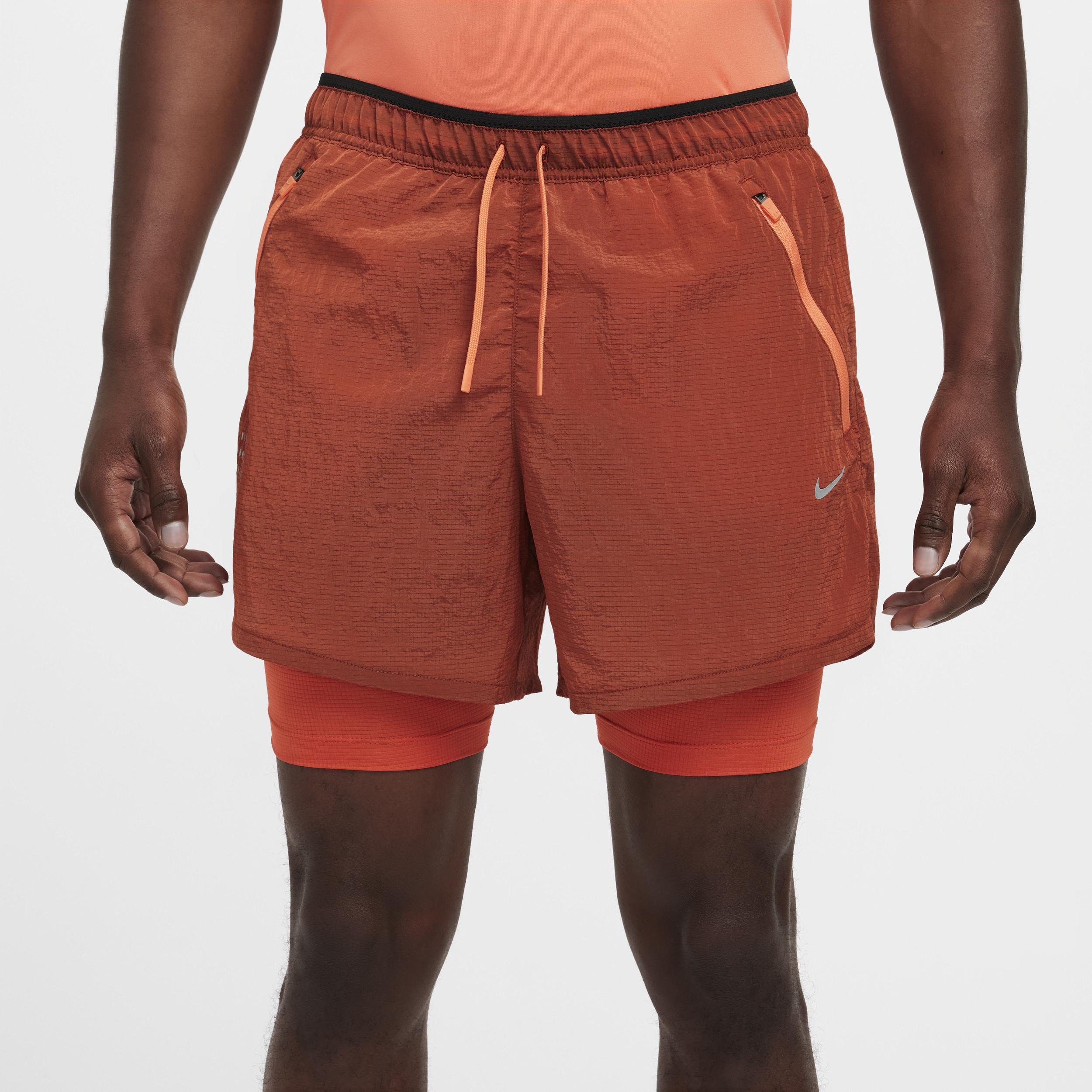 Nike Men's Stride Running Division 5" Dri-FIT Water-Repellent 2-in-1 Running Shorts Product Image