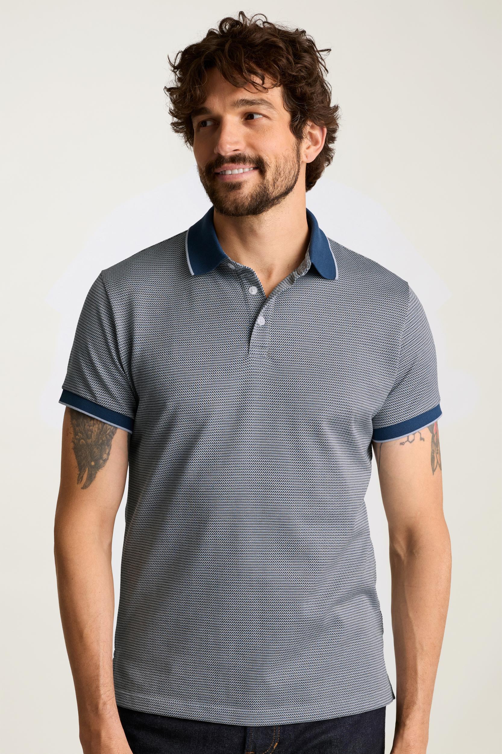 Stretch Pique Polo Product Image
