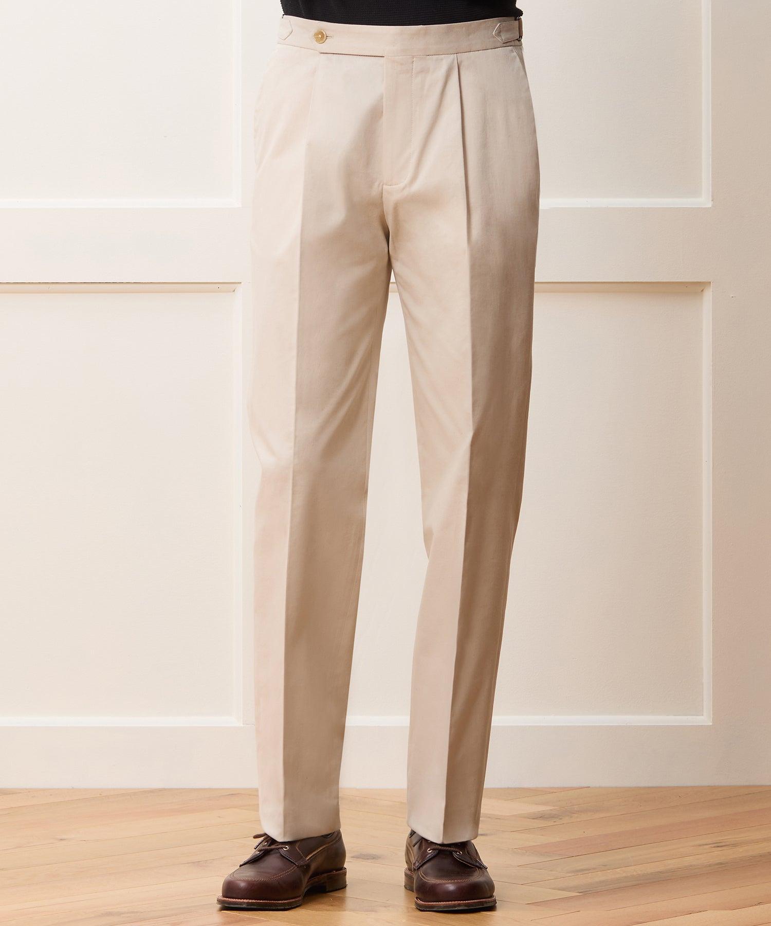 Italian Cotton Side Tab Trouser Product Image