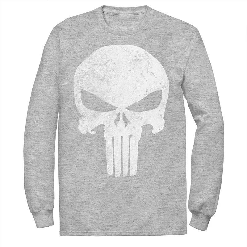 Big & Tall Marvel The Punisher Distressed Skull Logo Tee, Men's,  Product Image