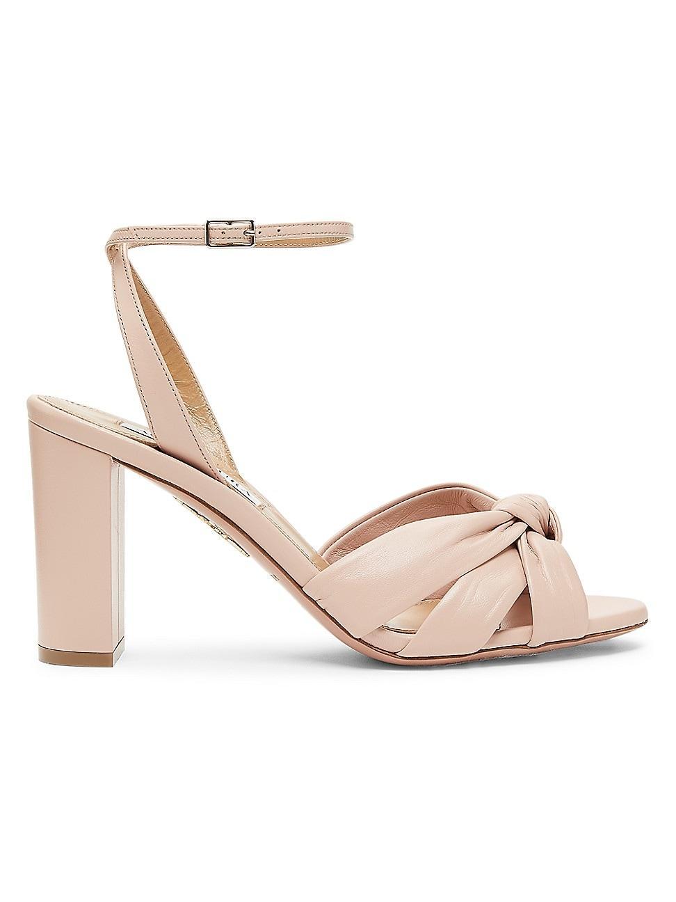 Womens Nina 85MM Leather Sandals Product Image