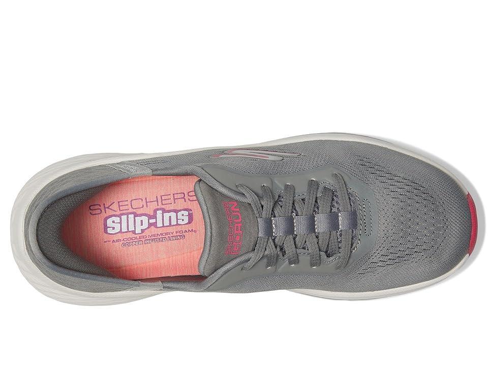 SKECHERS Max Cushioning Elite 2.0 Vanish Hands Free Slip-Ins (Charcoal Women's Shoes Product Image