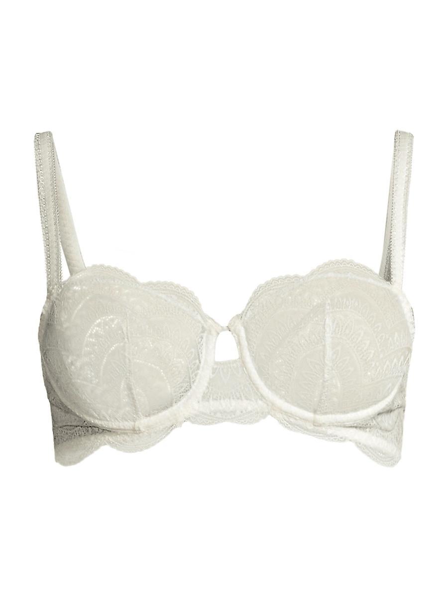 Karma Demi-Cup Convertible Lace Bra Product Image