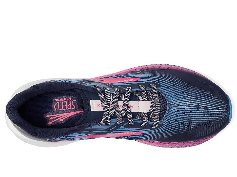 Brooks Hyperion Max (Peacoat/Marina /Pink Glo) Women's Shoes Product Image