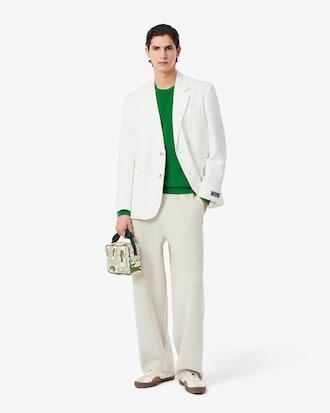 Monochrome Crew Neck Cotton Sweater Product Image