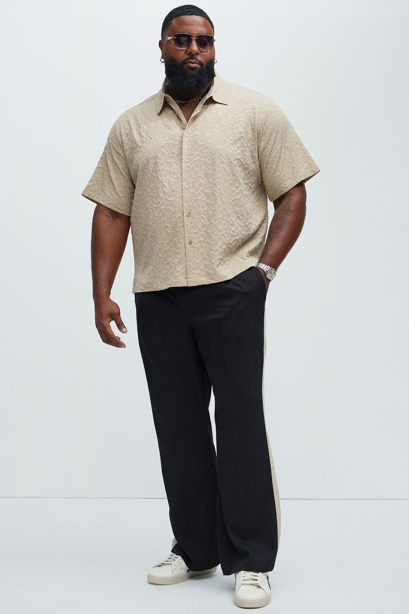 Atkinson Jacquard Shirt - Tan Product Image