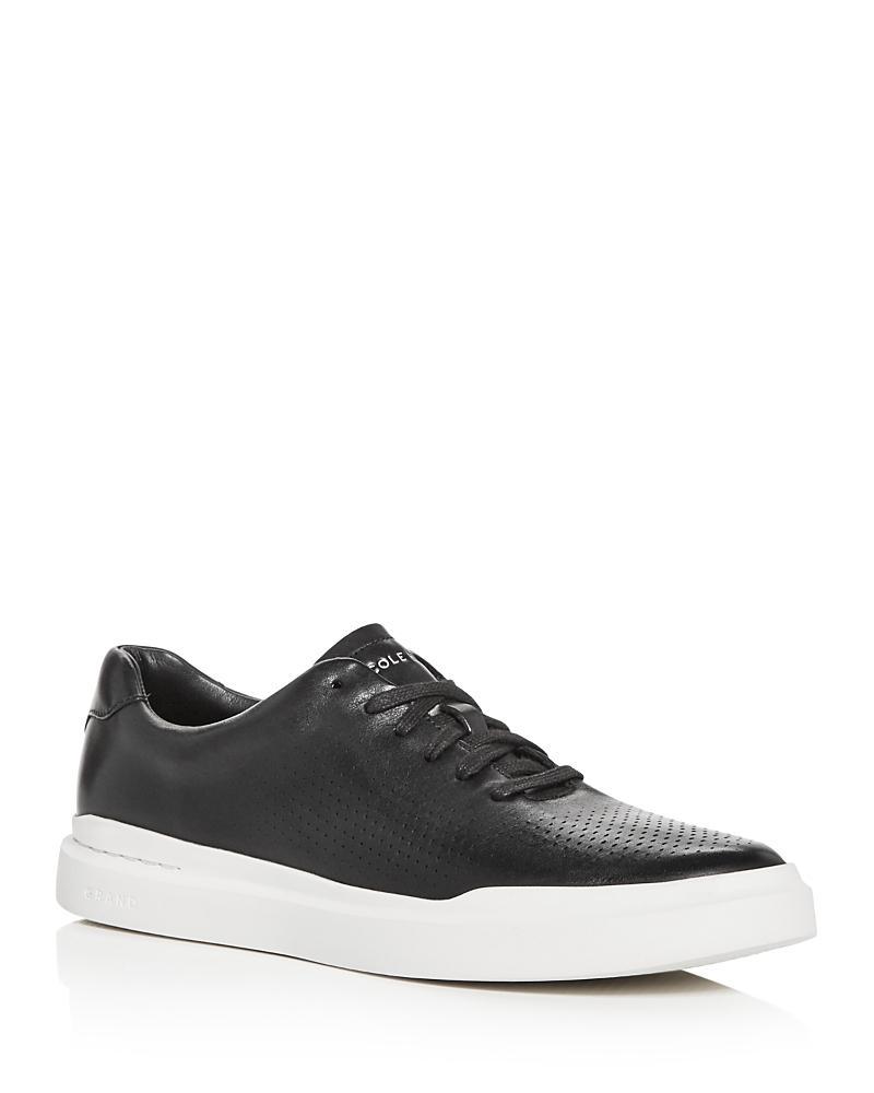 Cole Haan Mens Rally Suede Laser Cut Sneakers Product Image