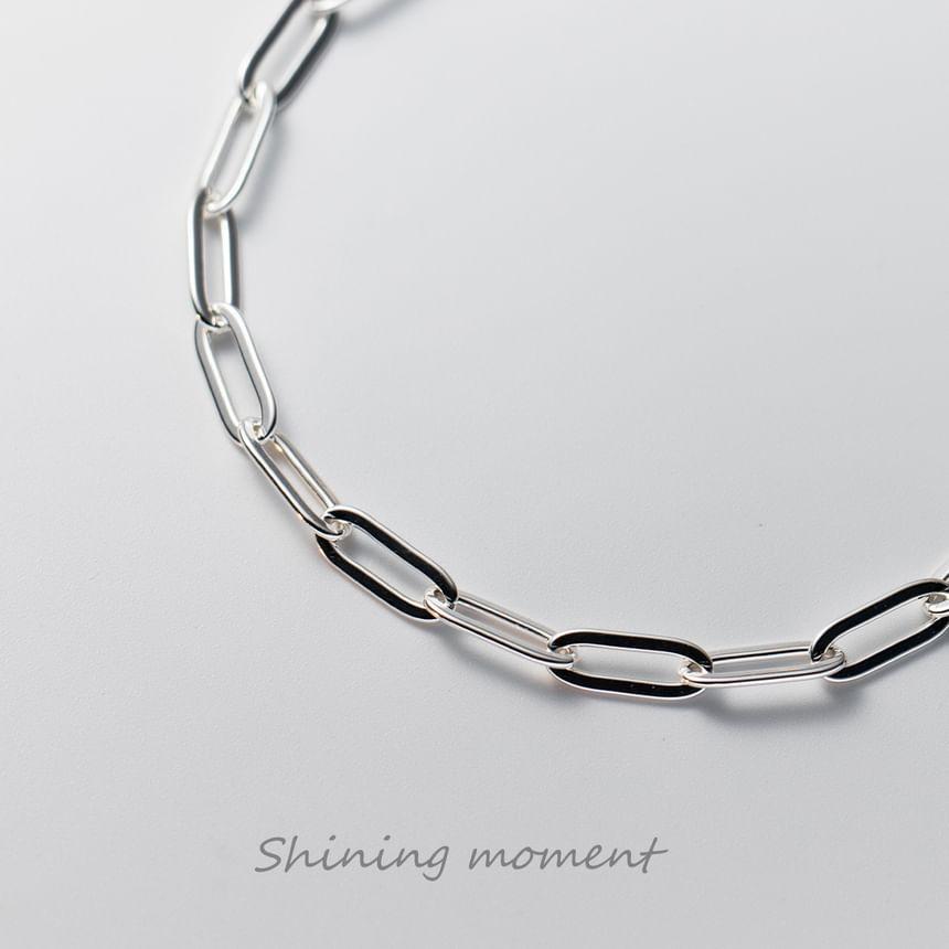 925 Sterling Silver Chain Bracelet Product Image