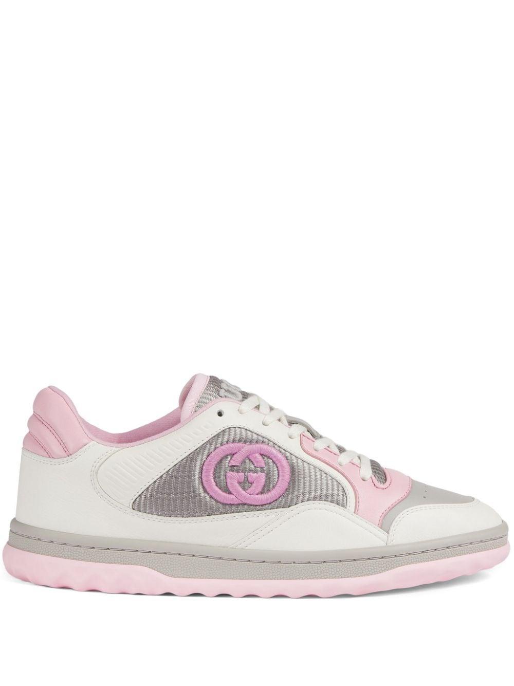 GUCCI Mac80 Leather Sneakers In Pink Product Image