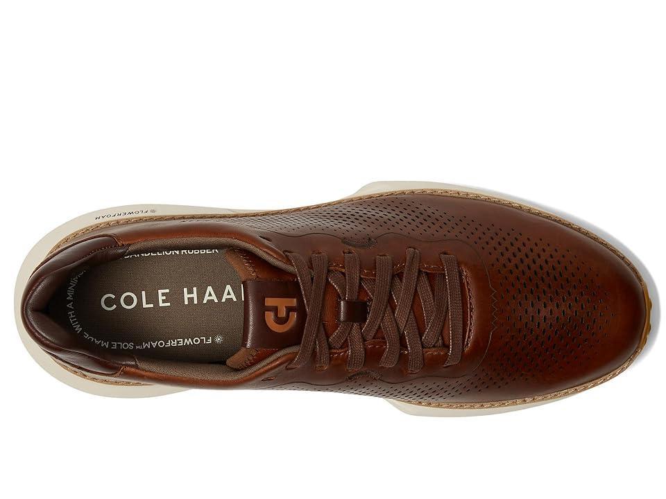 Cole Haan Mens GrandPr Ashland Laser Perforated Sneakers - Brown Size 9.5 Product Image