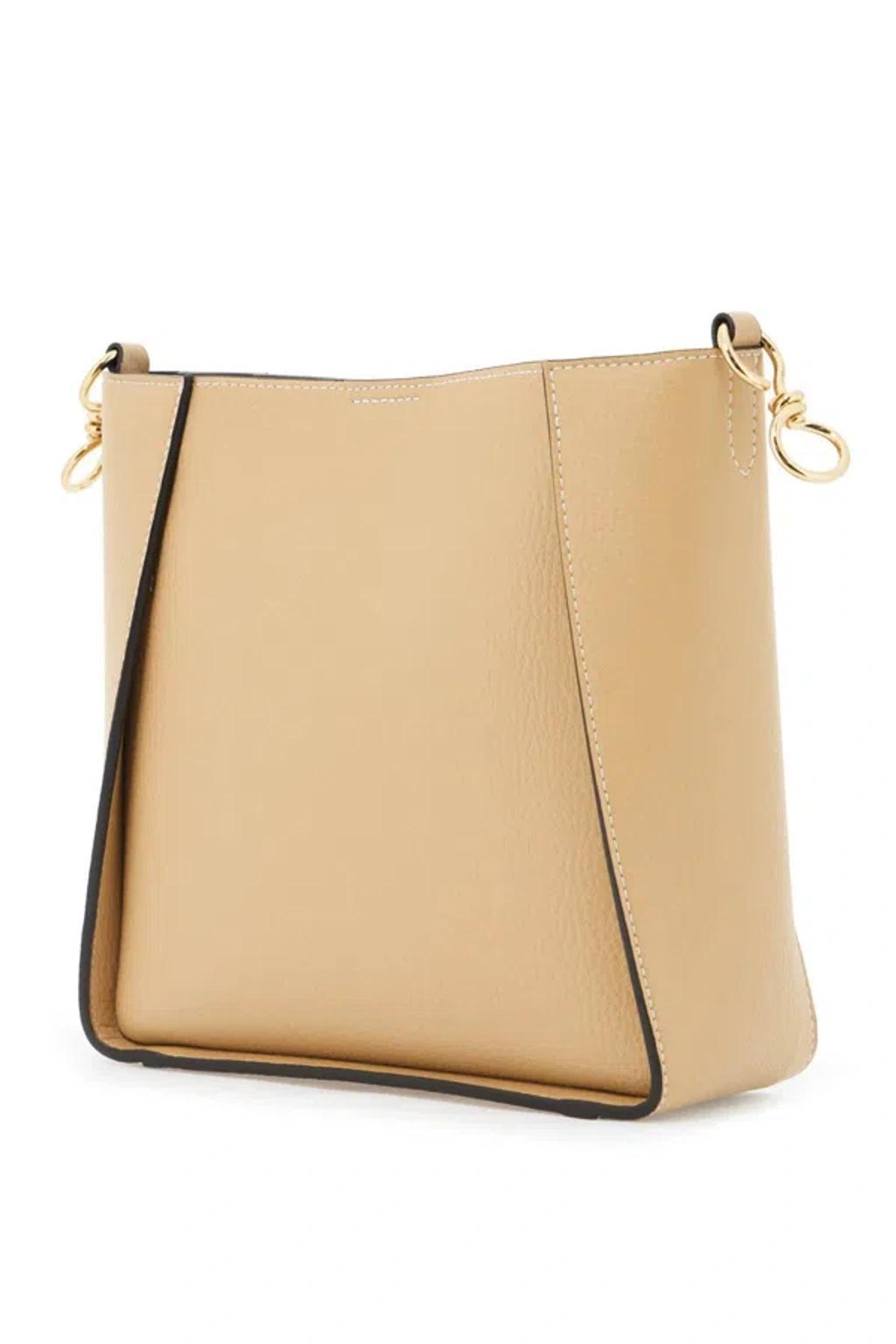 Mccartney   Logo Shoulder Bag In Beige Product Image