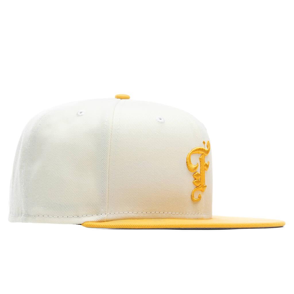 Feature x New Era OE Fitted Cap - Off-White/Grilled Yellow Male Product Image