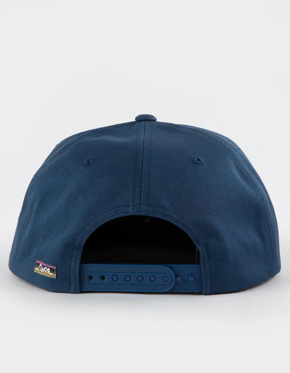 RVCA Oblow Snapback Hat - NAVY Product Image