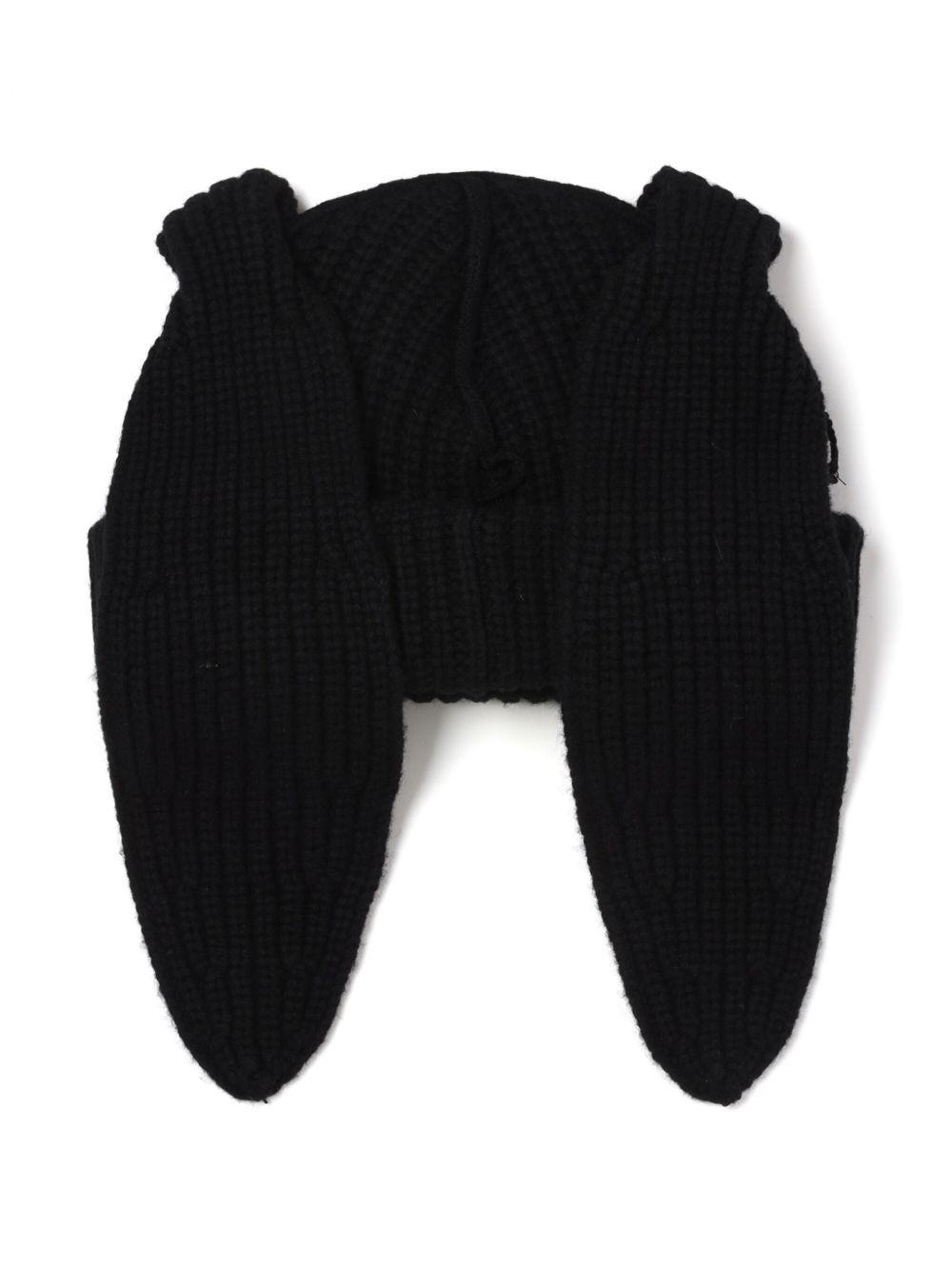 logo-patch chunky-knit beanie Product Image