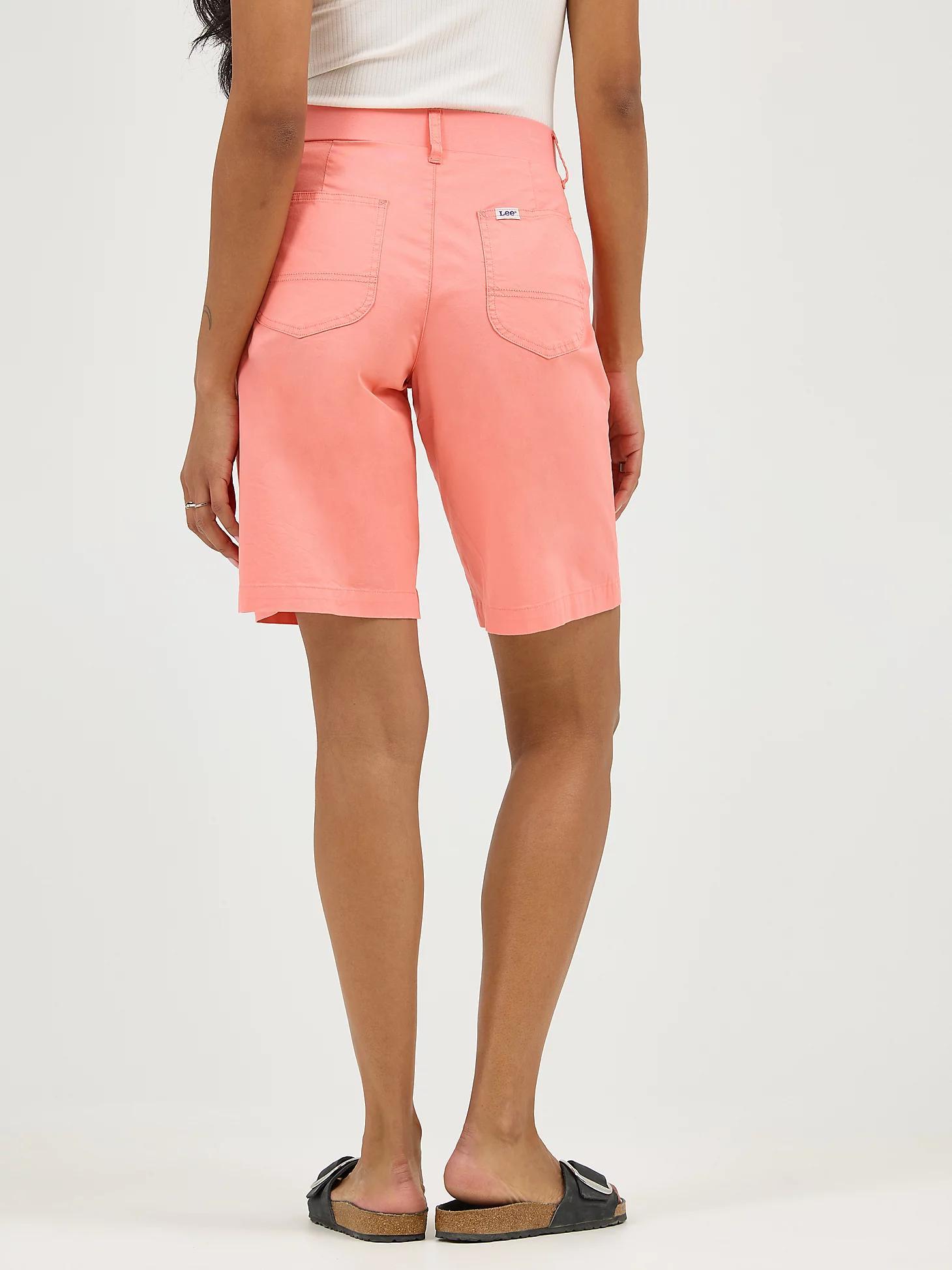 Women's Ultra Lux Comfort with Flex-To-Go Relaxed Fit Utility Bermuda | Women's Shorts | Lee® Product Image