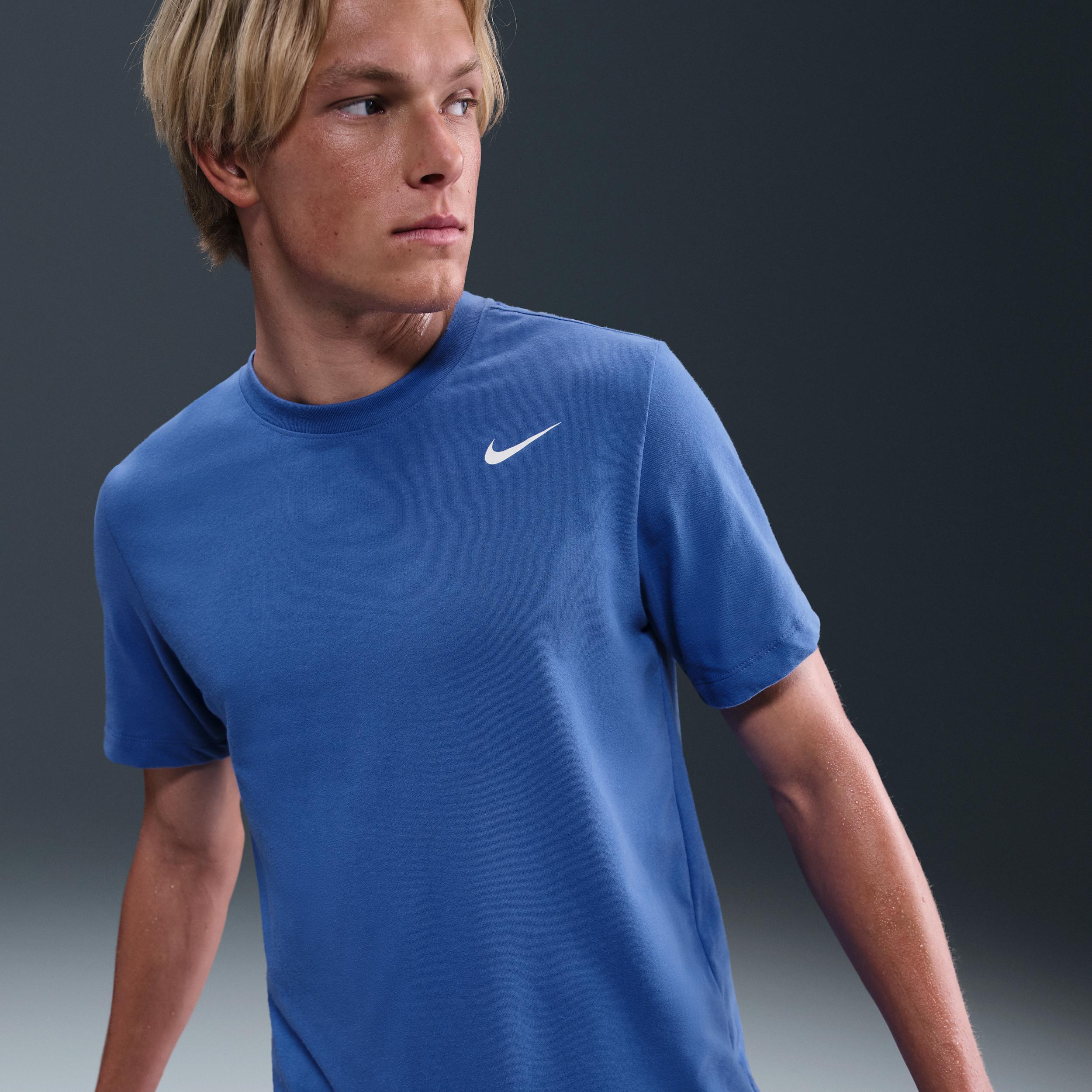 Nike Mens Dri-FIT Fitness T-Shirt | AR6029-411 Product Image