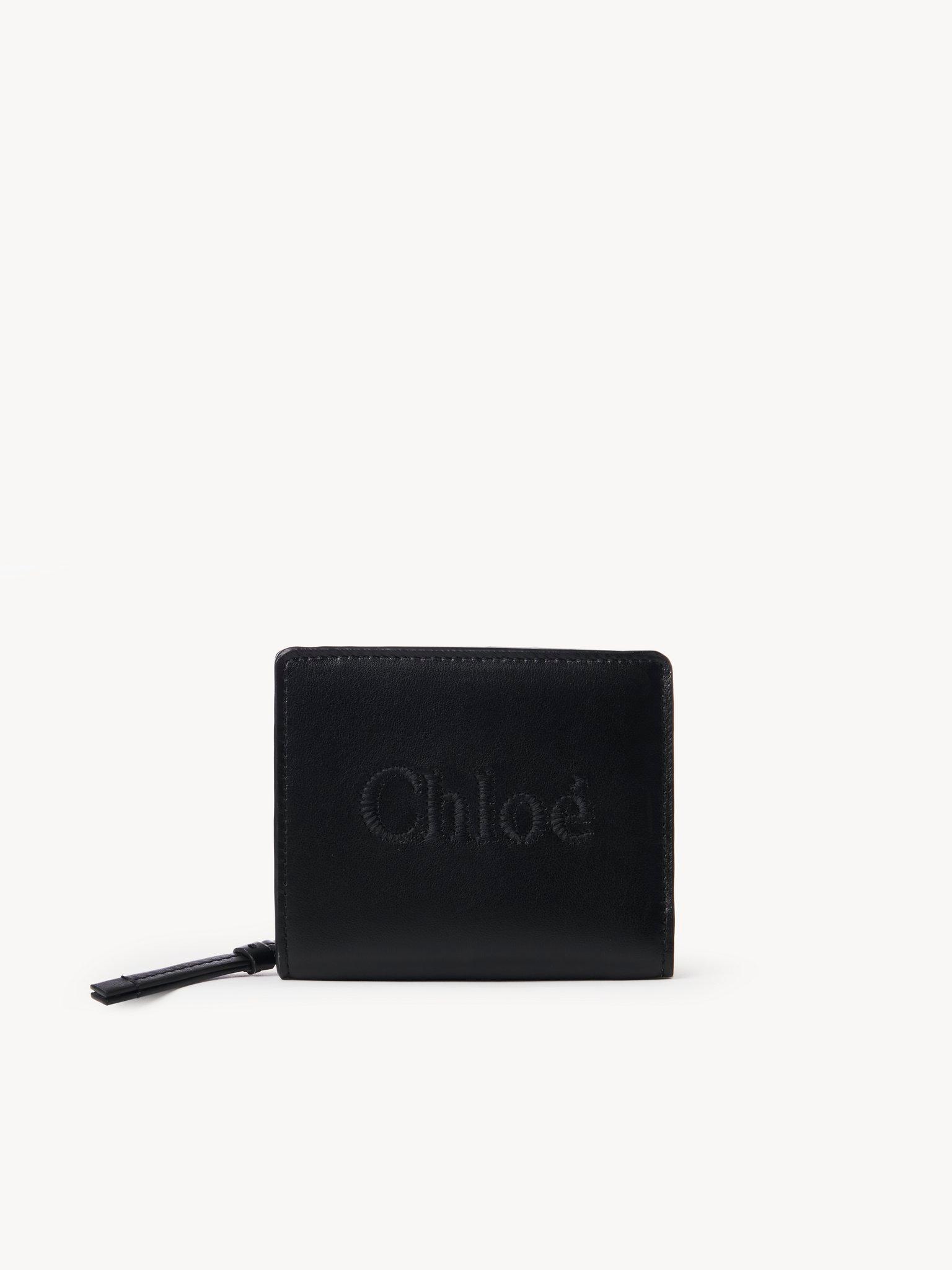 Chloé Sense compact wallet in soft leather Product Image